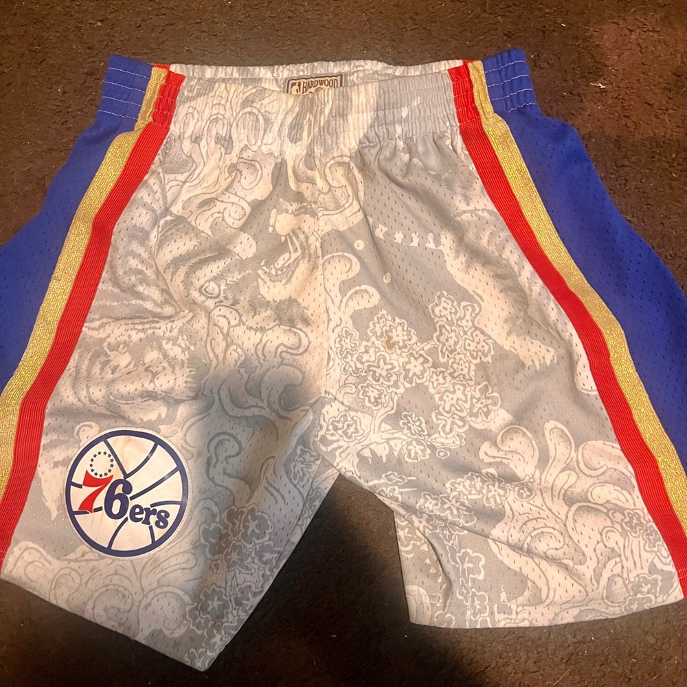 76ers basketball shorts